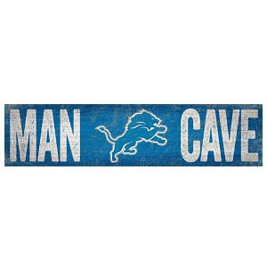 Detroit Lions --- Man Cave Sign