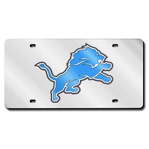 Detroit Lions --- Mirror Style License Plate