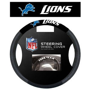 Detroit Lions --- Steering Wheel Cover