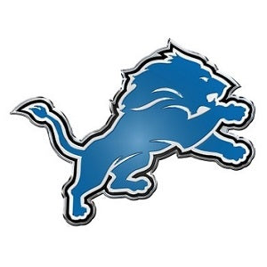 Detroit Lions --- Team Color Emblem