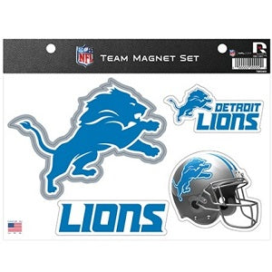 Detroit Lions --- Team Magnet Set