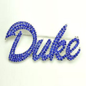 Duke Blue Devils --- Crystal Logo Pin