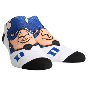 Duke Blue Devils --- Mascot Low Cut Socks