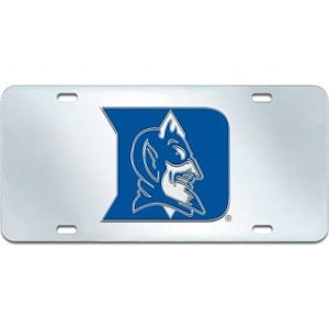 Duke Blue Devils --- Mirror Style License Plate