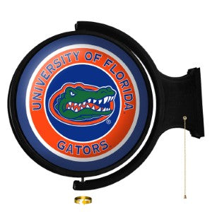Florida Gators --- Original Round Rotating Lighted Wall Sign