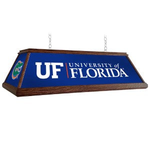 Florida Gators --- Premium Wood Pool Table Light
