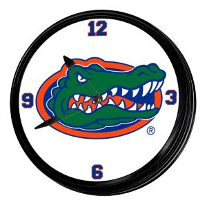 Florida Gators --- Retro Lighted Wall Clock