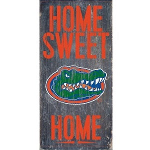 Florida Gators --- Home Sweet Home Wood Sign