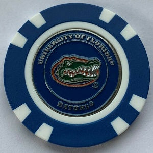 Florida Gators --- Poker Chip Ball Marker