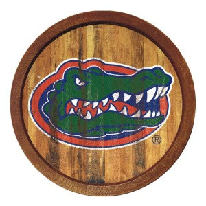 Florida Gators (weathered) --- Faux Barrel Top Sign