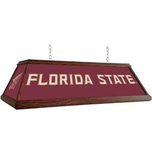 Florida State Seminoles --- Premium Wood Pool Table Light
