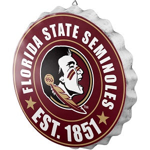 Florida State Seminoles --- Bottle Cap Sign