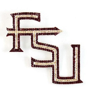 Florida State Seminoles --- Crystal Logo Pin
