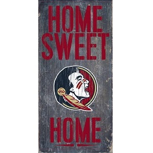 Florida State Seminoles --- Home Sweet Home Wood Sign