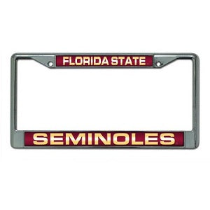 Florida State Seminoles --- Laser Cut License Plate Frame