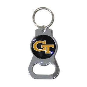 GA Tech Yellow Jackets --- Bottle Opener Key Ring