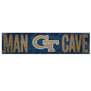 GA Tech Yellow Jackets --- Man Cave Sign