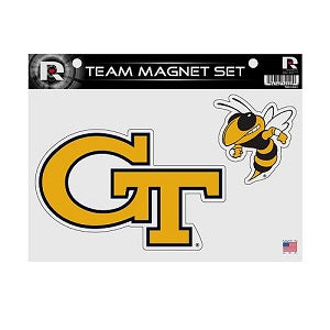 GA Tech Yellow Jackets --- Team Magnet Set