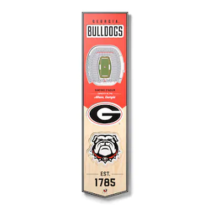 Georgia Bulldogs --- 3-D StadiumView Banner - Large