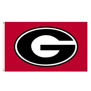 Georgia Bulldogs --- 3ft x 5ft Flag