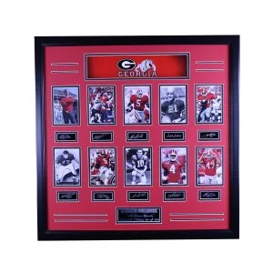 Georgia Bulldogs --- All Time Greats Signature Plaque