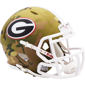 Georgia Bulldogs --- Camo Mini Helmet