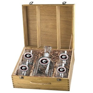 Georgia Bulldogs --- Capitol Decanter Box Set