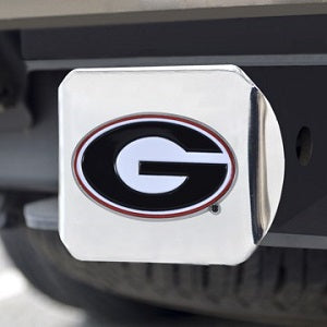 Georgia Bulldogs --- Chrome Hitch Cover