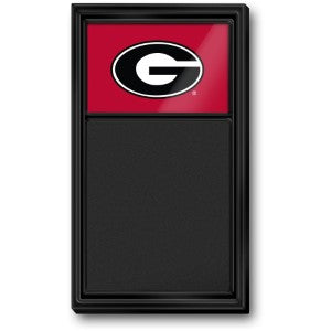Georgia Bulldogs (black-red) --- Chalk Note Board