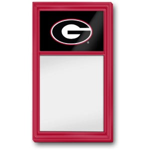 Georgia Bulldogs (red-black) --- Dry Erase Note Board