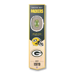 Green Bay Packers --- 3-D StadiumView Banner - Large
