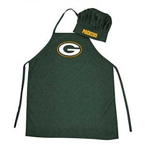 Green Bay Packers --- Apron and Chef Hat