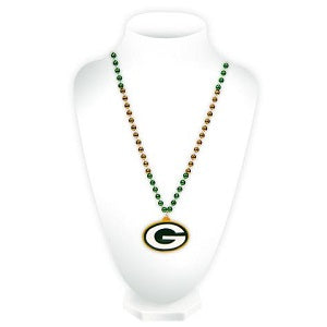 Green Bay Packers --- Mardi Gras Beads