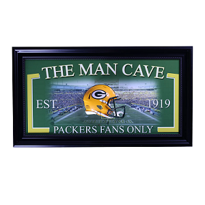 Green Bay Packers --- Helmet-Stadium Frame