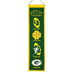 Green Bay Packers --- Heritage Banner