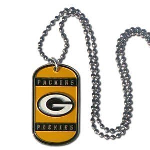 Green Bay Packers --- Neck Tag Necklace
