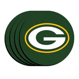 Green Bay Packers --- Neoprene Coasters 4-pk