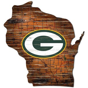 Green Bay Packers --- Roadmap State Sign