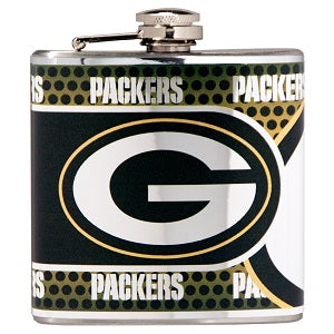 Green Bay Packers --- Stainless Steel Flask