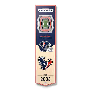 Houston Texans --- 3-D StadiumView Banner - Large