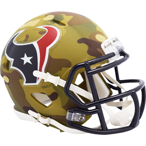 Houston Texans --- Camo Mini Helmet