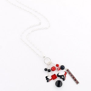 Houston Texans --- Cluster Necklace