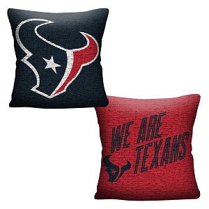 Houston Texans --- Invert Woven Pillow