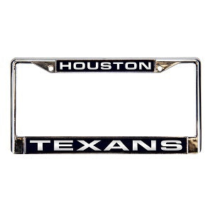 Houston Texans --- Laser Cut License Plate Frame