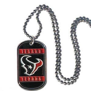 Houston Texans --- Neck Tag Necklace