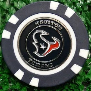 Houston Texans --- Poker Chip Ball Marker