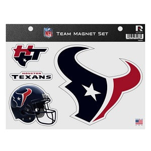 Houston Texans --- Team Magnet Set