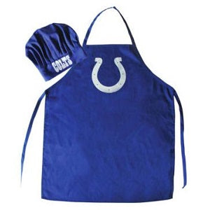 Indianapolis Colts --- Apron and Chef Hat