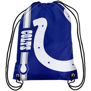 Indianapolis Colts --- Big Logo Drawstring Backpack