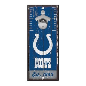 Indianapolis Colts --- Bottle Opener Sign